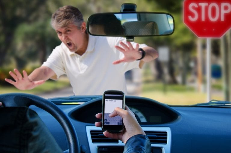 dangers of texting behind the wheel