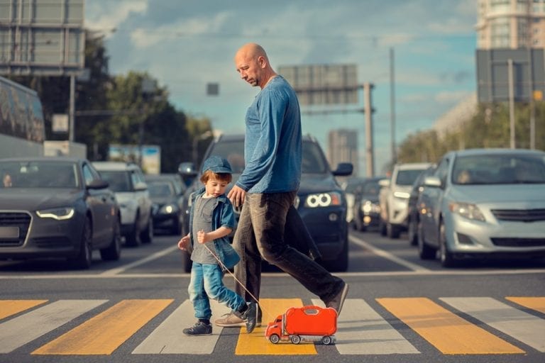 crossing the road accident in louisiana